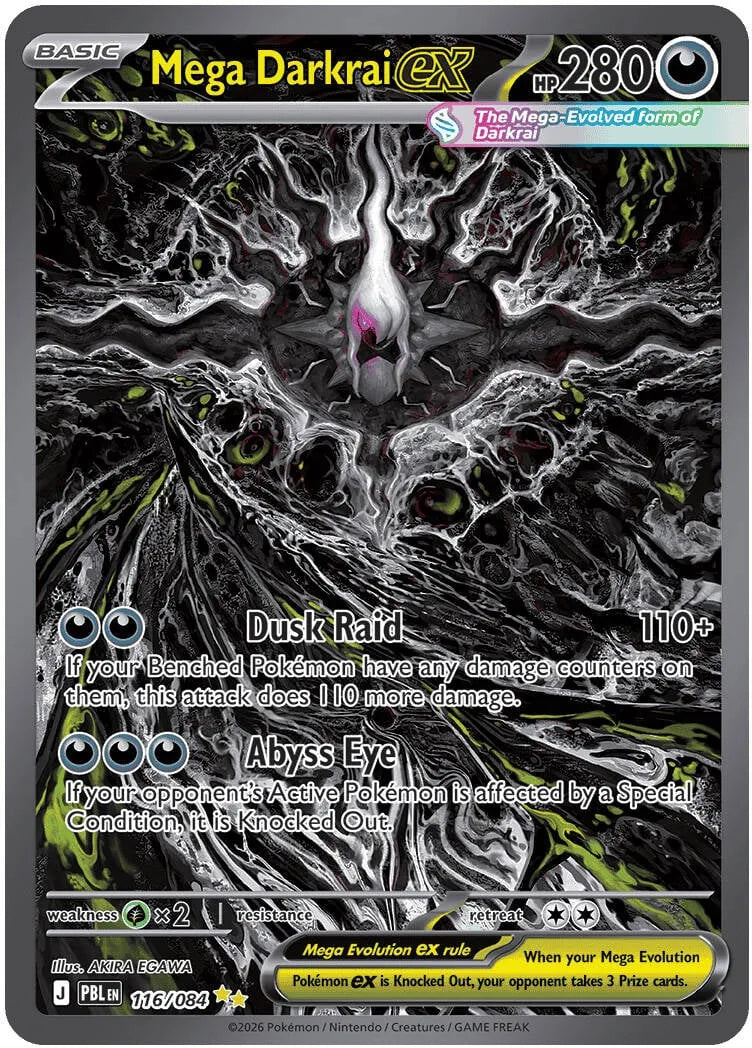 Pokémon TCG Mega Evolution: Pitch Black Booster Display (36 Booster, Englisch) 🇬🇧