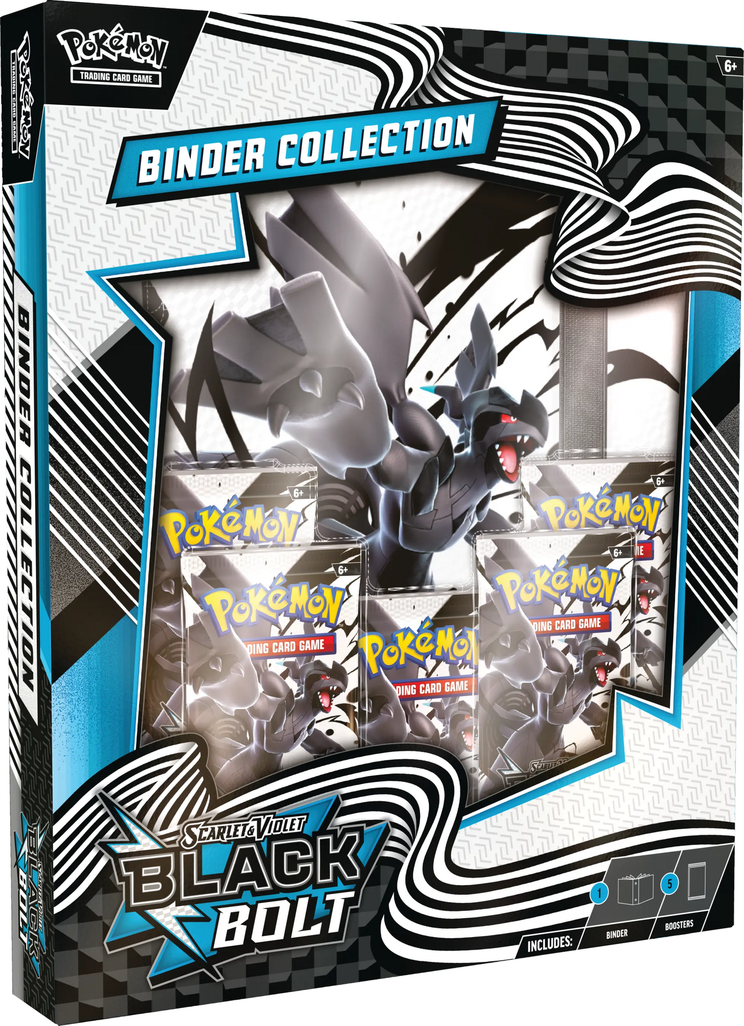 Pokémon Scarlet & Violet Black Bolt Binder Collection Englisch, Englisch 🇬🇧