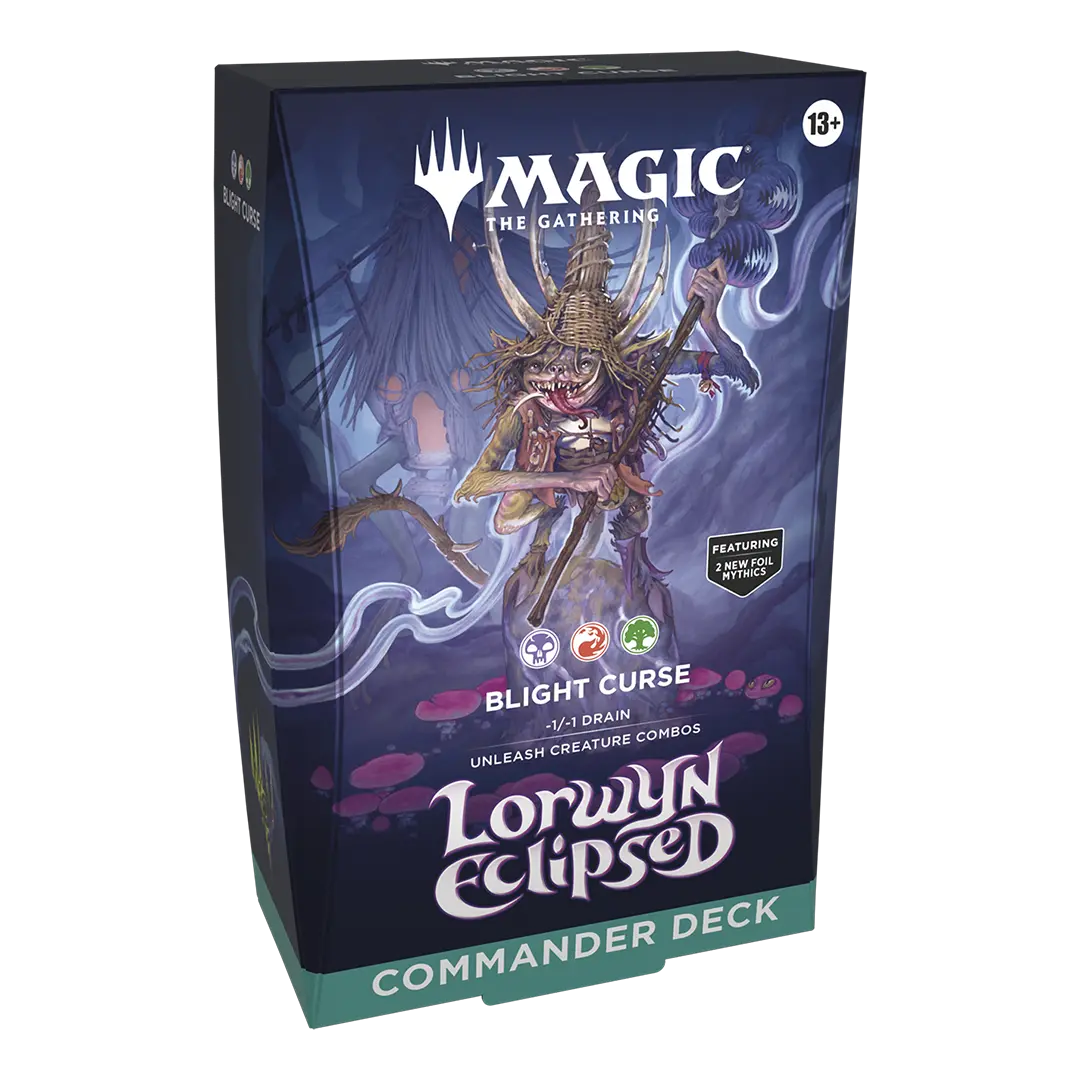 Magic: The Gathering - Lorwyn Eclipsed - Commander Deck: Blight Curse 🇬🇧