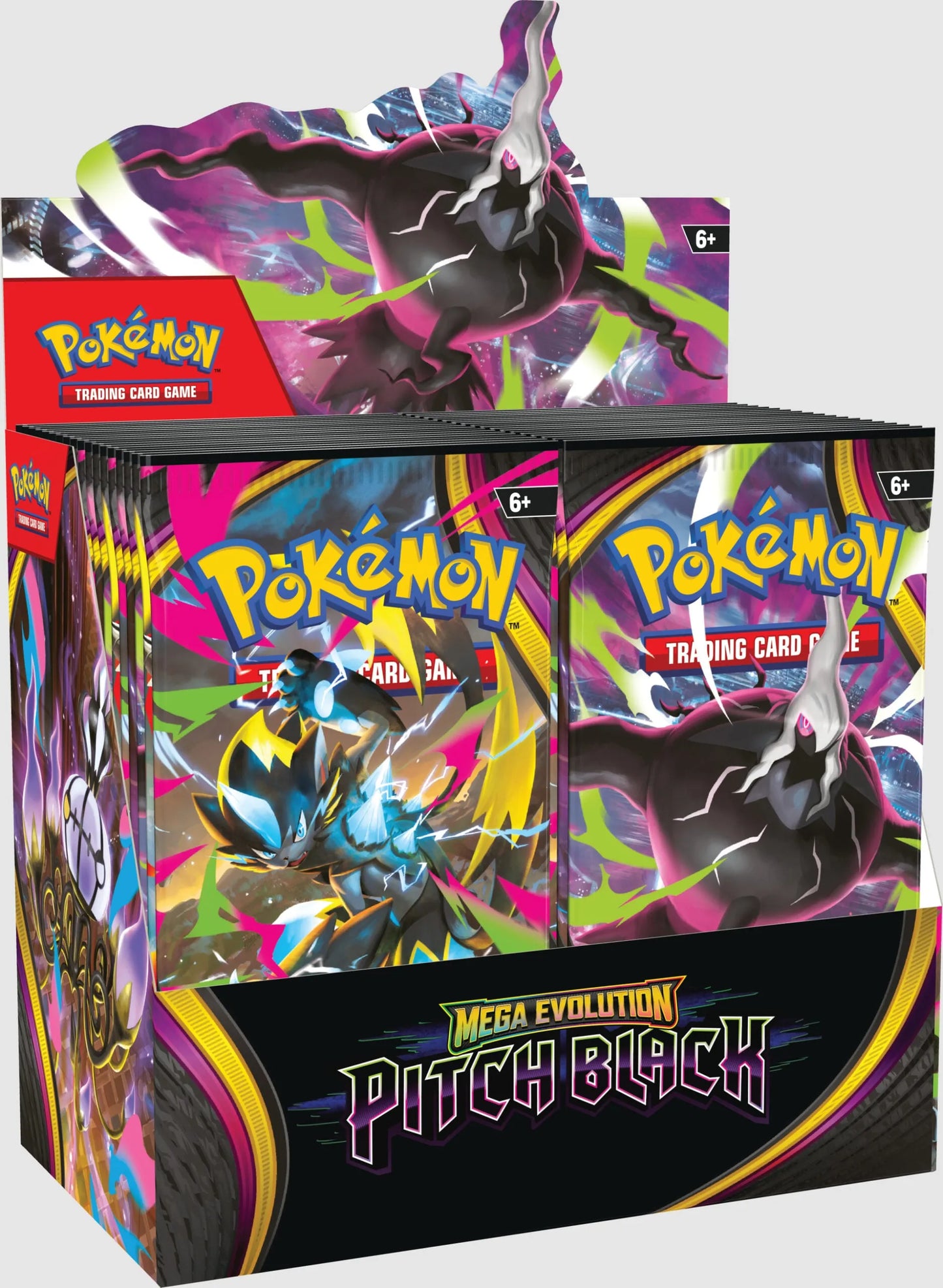Pokémon TCG Mega Evolution: Pitch Black Booster Display (36 Booster, Englisch) 🇬🇧