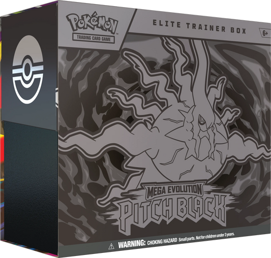 Pokémon TCG Mega Evolution: Pitch Black Elite Trainer Box, Englisch 🇬🇧
