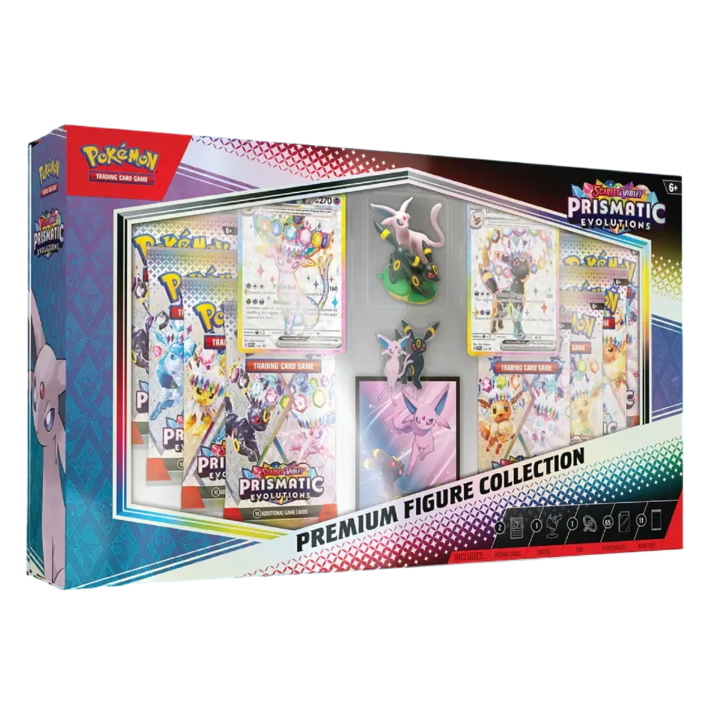 Pokemon TCG: Prismatic Evolutions - Premium Figure Collection, Englisch 🇬🇧