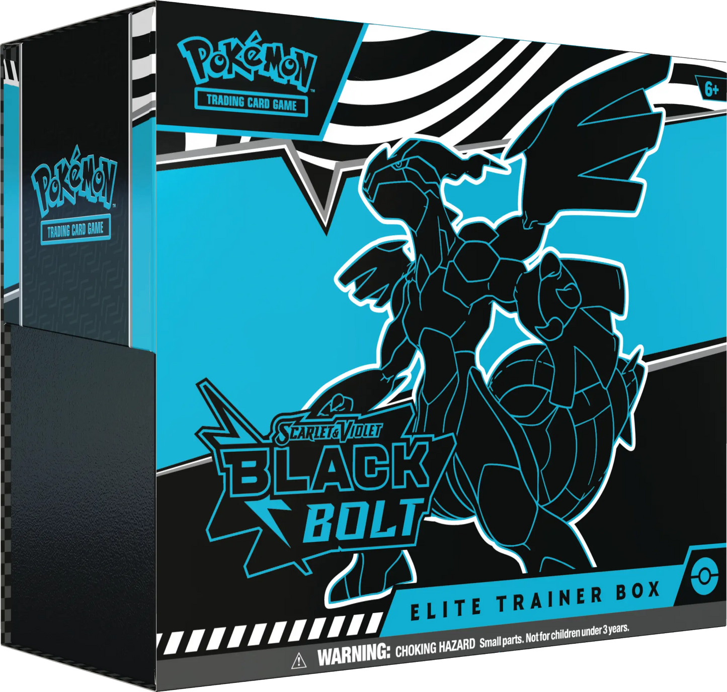 Scarlet & Violet - Black Bolt - Elite Trainer Box, Englisch 🇬🇧