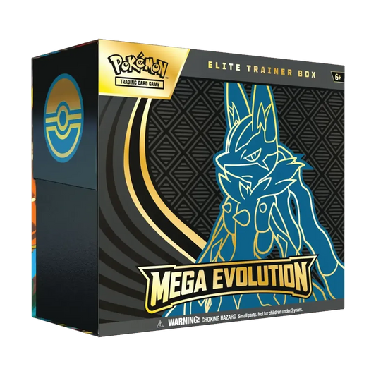 Pokemon TCG: Mega Evolution - Base Set- Elite Trainer Box - Mega Lucario, Englisch 🇬🇧