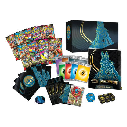Pokemon TCG: Mega Evolution - Base Set- Elite Trainer Box - Mega Lucario, Englisch 🇬🇧