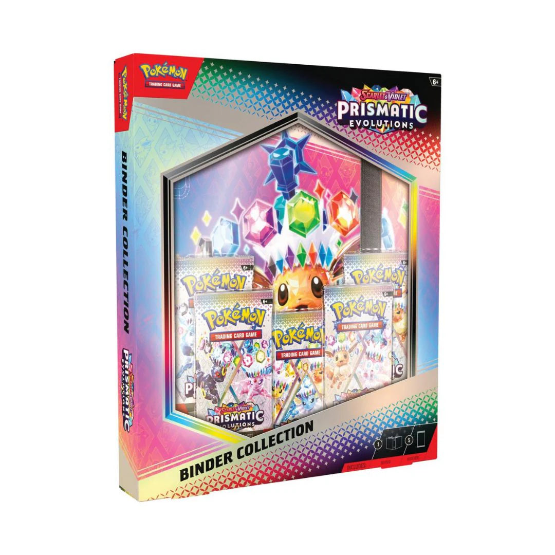 Pokemon TCG: Scarlet & Violet - Prismatic Evolutions - Binder Collection, Englisch 🇬🇧
