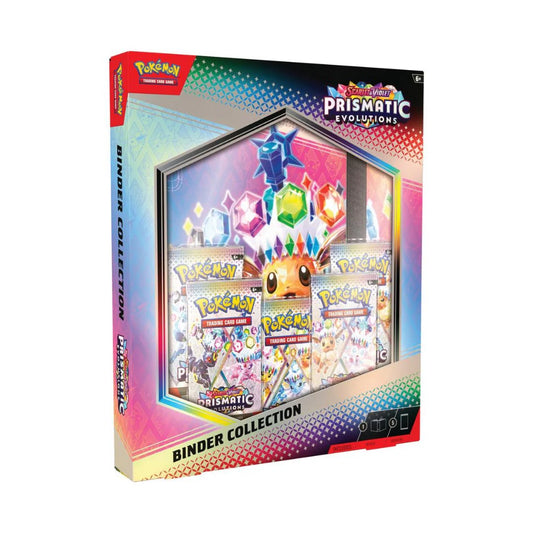 Pokemon TCG: Scarlet & Violet - Prismatic Evolutions - Binder Collection, Englisch 🇬🇧