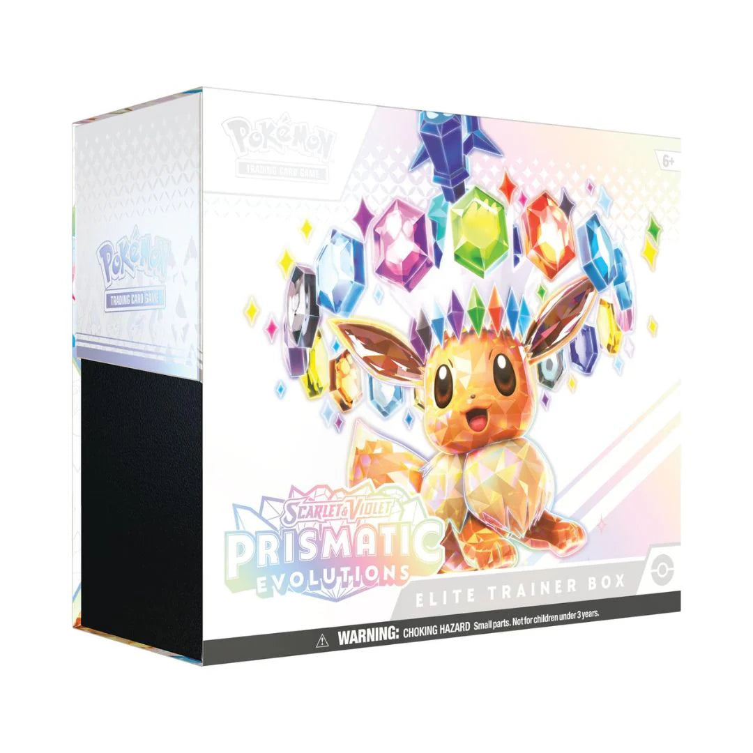 Pokemon TCG: Scarlet & Violet - Prismatic Evolutions - Elite Trainer Box, Englisch 🇬🇧